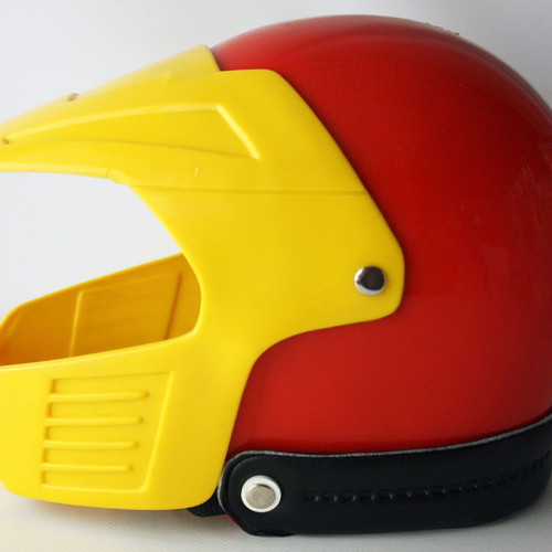Vintage Peg-Perego Moto Cross Helmet new, made in Italy