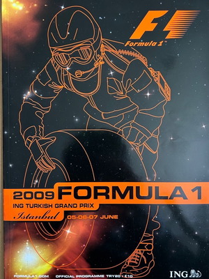 Προγράμματα Formula 1 Turkish Grand Prix 2009 καινούργια, πακέτο δύο