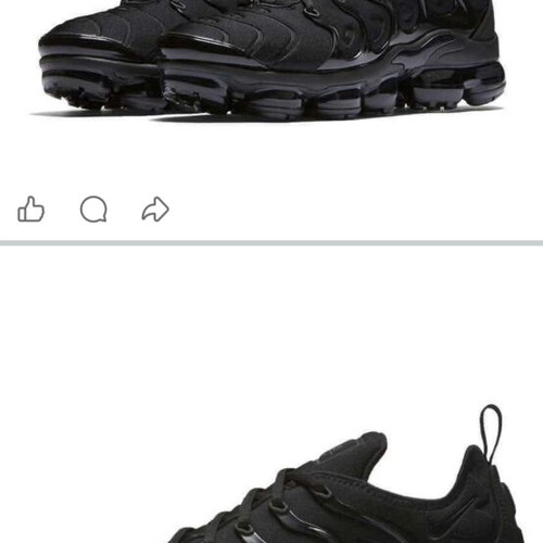 Nike Vapormax Plus sneakers used, size 44