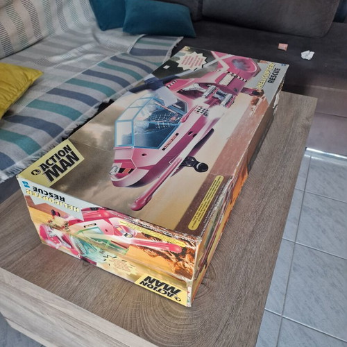 Action Man collectible helicopter new
