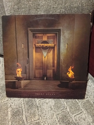 Bonfire Point Blank vinyl record used, rock