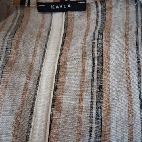 Italian linen Kayla wrap vest like new