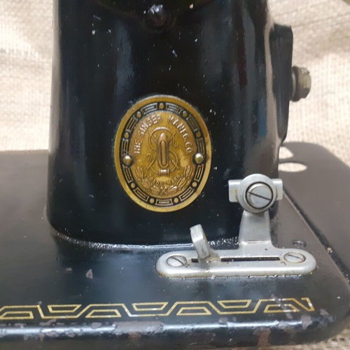 Singer sewing machine used, 1954, for restoration