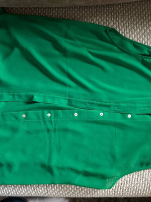 H&M shirt emerald green like new size L/XL