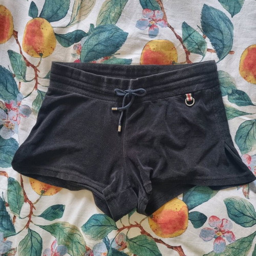 Burberry shorts used, black, size M