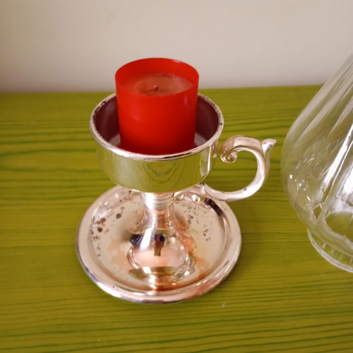 Vintage candle holder like lantern used