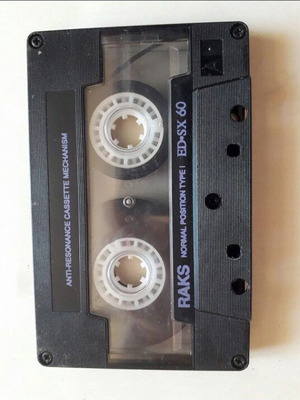 Raks ED-SX 60 cassette used Normal Bias