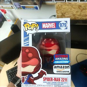Funko Pop Marvel Spiderman 2211 Amazon exclusive Beyond Amazing #979