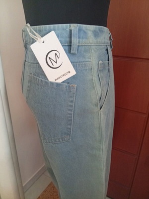 Myastreet 100% Cotton Balloon Jeans New, Size Small