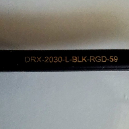 Dita Mach-One sunglasses like new, black and gold