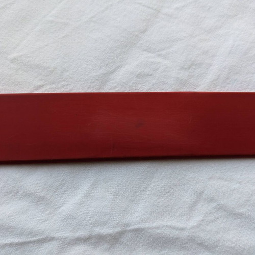 Nautica unisex belt used, red, rubber material
