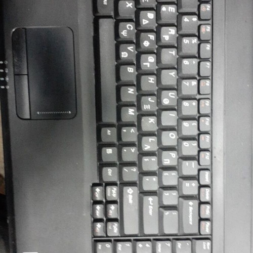 Lenovo G550 laptop used for spare parts missing screen wifi card