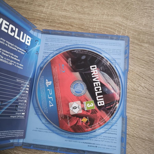 Driveclub PS4 racing game