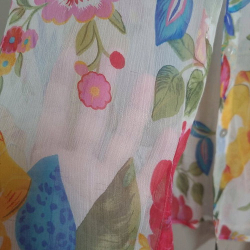 Bill Cost transparent multicolor shirt like new, size XL