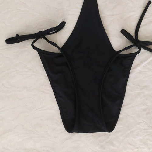 Med women's one-piece swimsuit used, black, size M