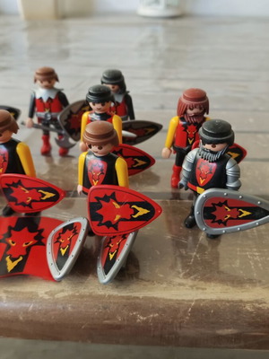 Playmobil ιππότες δράκου πακέτο 605 μεταχειρισμένο