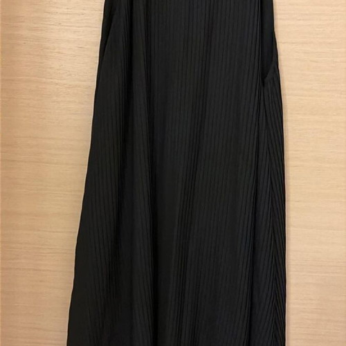 Regalinas pleated black dress like new, size S