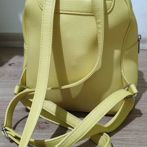 Pull&Bear women's backpack used, yellow
