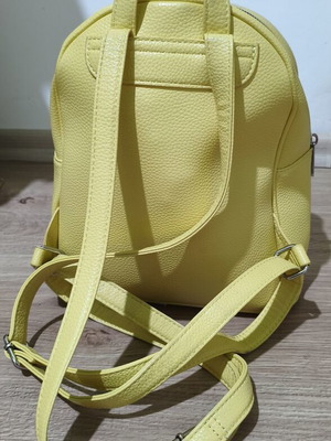 Pull&Bear women's backpack used, yellow