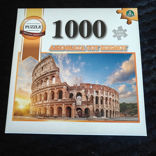 Puzzle 1000 pieces like new, World Landmarks