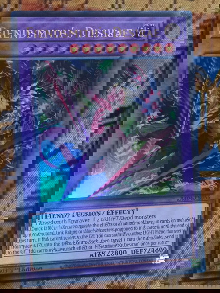 2) Fiendsmith's Desirae (Ultra Rare, Yugioh)