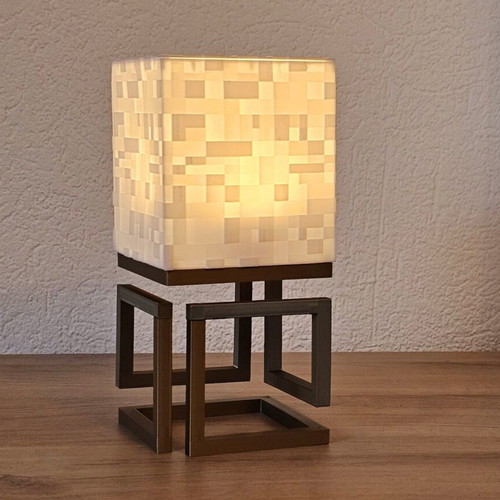LED decorative Cube lamp new with pixel design and 3D printing