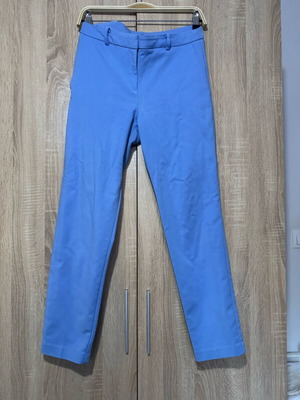 Fabric pants used, blue, size M with sewn pockets