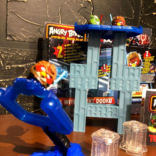 Angry Birds Star Wars Telepods collection like new with extra figures