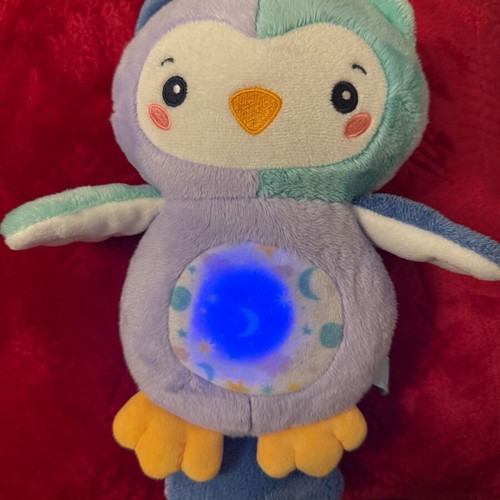 Baby Clementoni Owl with Light and White Sounds for 0+ Months like new