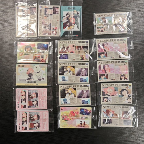Spy X Family Collectible Cards New Set