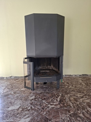 Energy Fireplace air and water used
