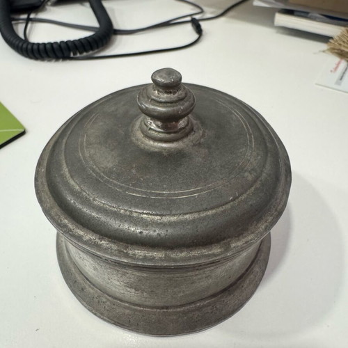 Pewter vessel used, very old
