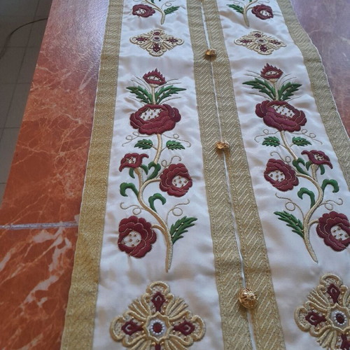 Ecclesiastical epitrachelion new with gold embroidery
