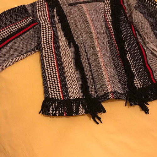 Shein cardigan with fringes like new