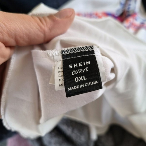 Shein Curve top white, like new, XL-XXL