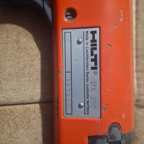 Hilti nail gun used in very good condition with few consumables
