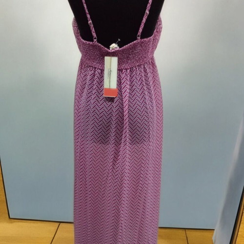 Summer maxi dress pink-purple size 40 new with tag