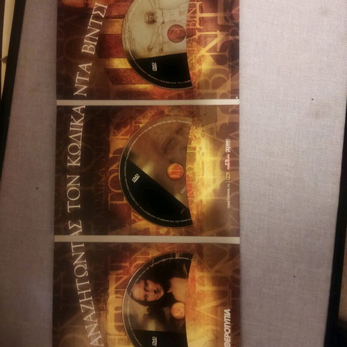 Searching for the Da Vinci Code DVD new, dubbed, documentary 3 pcs