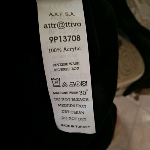 Attrattivo dress used, black, size M, elastic fit
