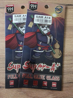 Tempered Glass Samsung A14 4G/5G like new, pack of 2
