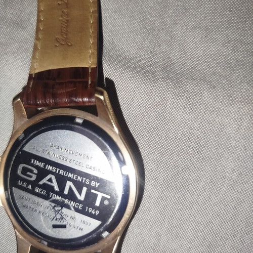 Ανδρικό ρολόι Gant μεταχειρισμένο, λειτουργικό με καινούρια μπαταρία