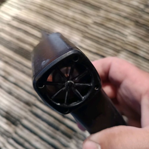 Portable rechargeable blower used, very powerful