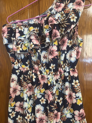 One-Shoulder Dress Medium-Large, like new, multicolor