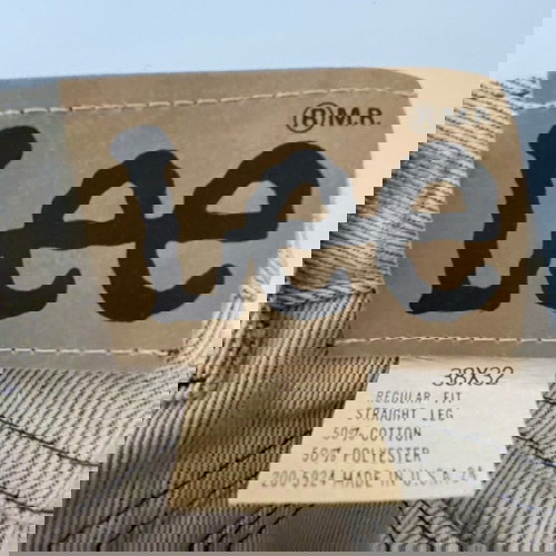 Lee Jeans vintage ανδρικό παντελόνι καφέ-γκρι, σαν καινούργιο