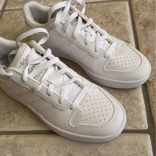 Adidas white sneakers new, size 38.5