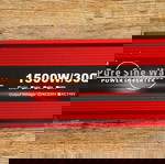 Ινβερτερ μετατροπέας 3000W > 12V > 220V Inverter Βαρέως τύπου καθαρού ημιτονίου