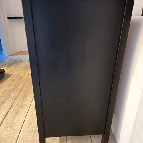 IKEA HEMNES 3-drawer chests used, black-brown, assembled
