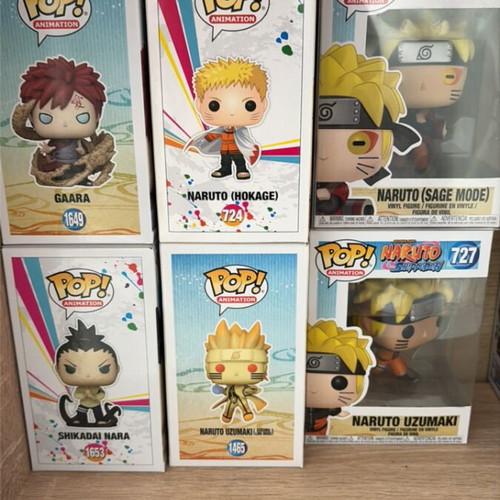 Naruto Funko Pop used, figure bundle