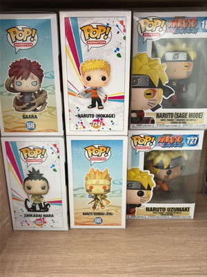 Naruto Funko Pop used, figure bundle