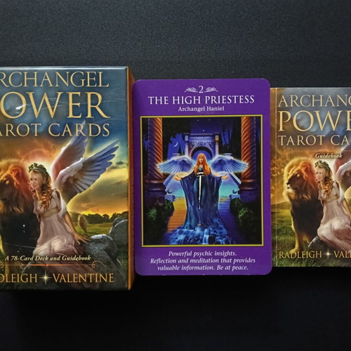 Archangel Power Tarot Cards like new 78-card set with guidebook